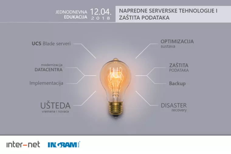 Inter-Net organizira jednodnevnu edukaciju o naprednim serverskim tehnologijama i za&scaron;titi podataka
