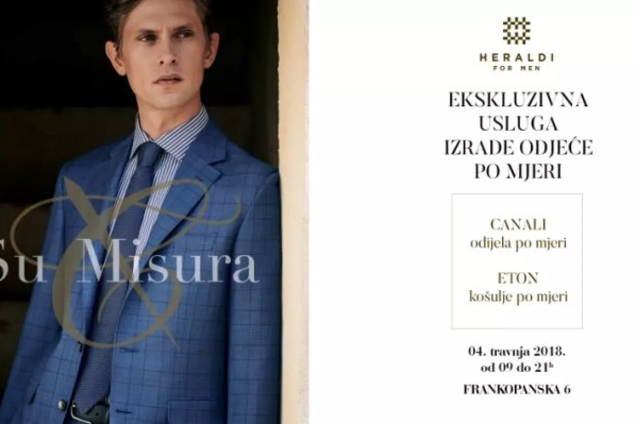 Heraldi for Men: Ekskluzivna usluga izrade odjeće po mjeri