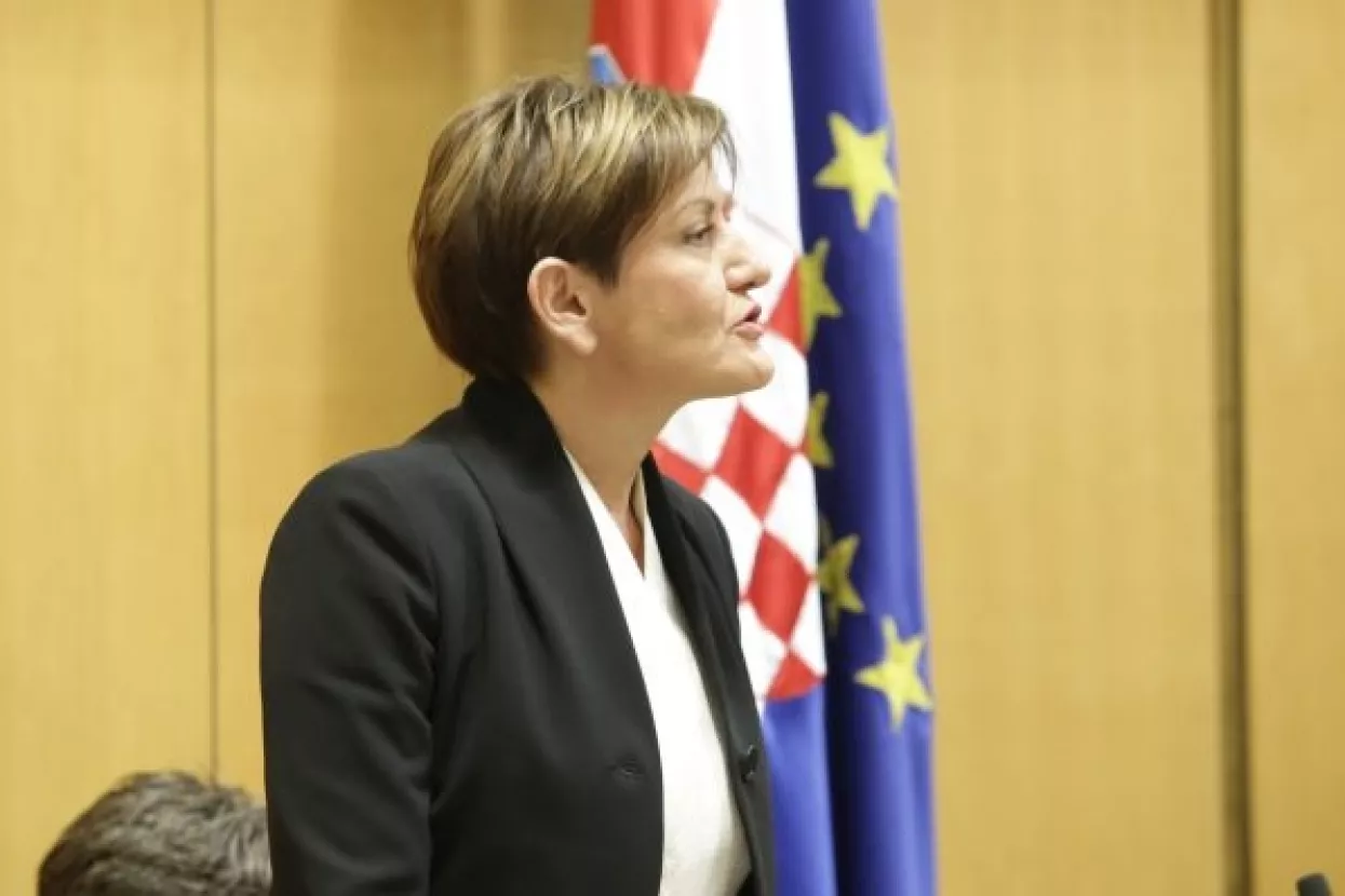 Na dana&scaron;njem dnevnom redu Sabora rasprava o opozivu Martine Dalić