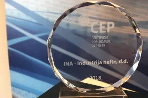 INA i sedmi put potvrdila Certifikat Poslodavac Partner