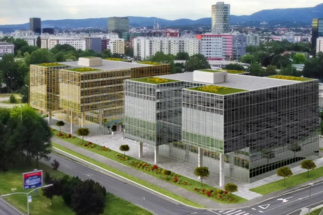 Poslovni centar Matrix Office Park vrijedan 300 milijuna kuna bit će dovr&scaron;en iduće godine