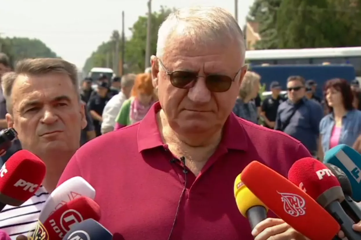 &Scaron;e&scaron;elj provocirao režim, zatražio 'oslobođenje' srpske krajine pa se uputio za Beograd