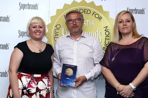 FOTO: Lider dobitnik Superbrands priznanja