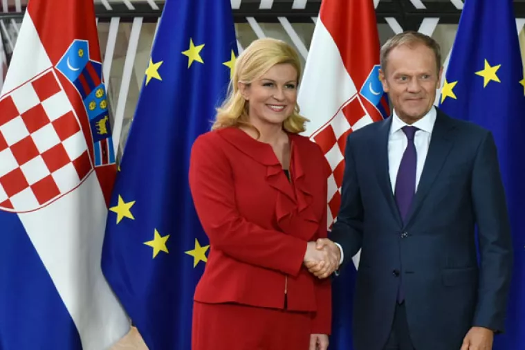 Predsjednica želi surađivati s premijerom u predsjedanju Vijećem Europe