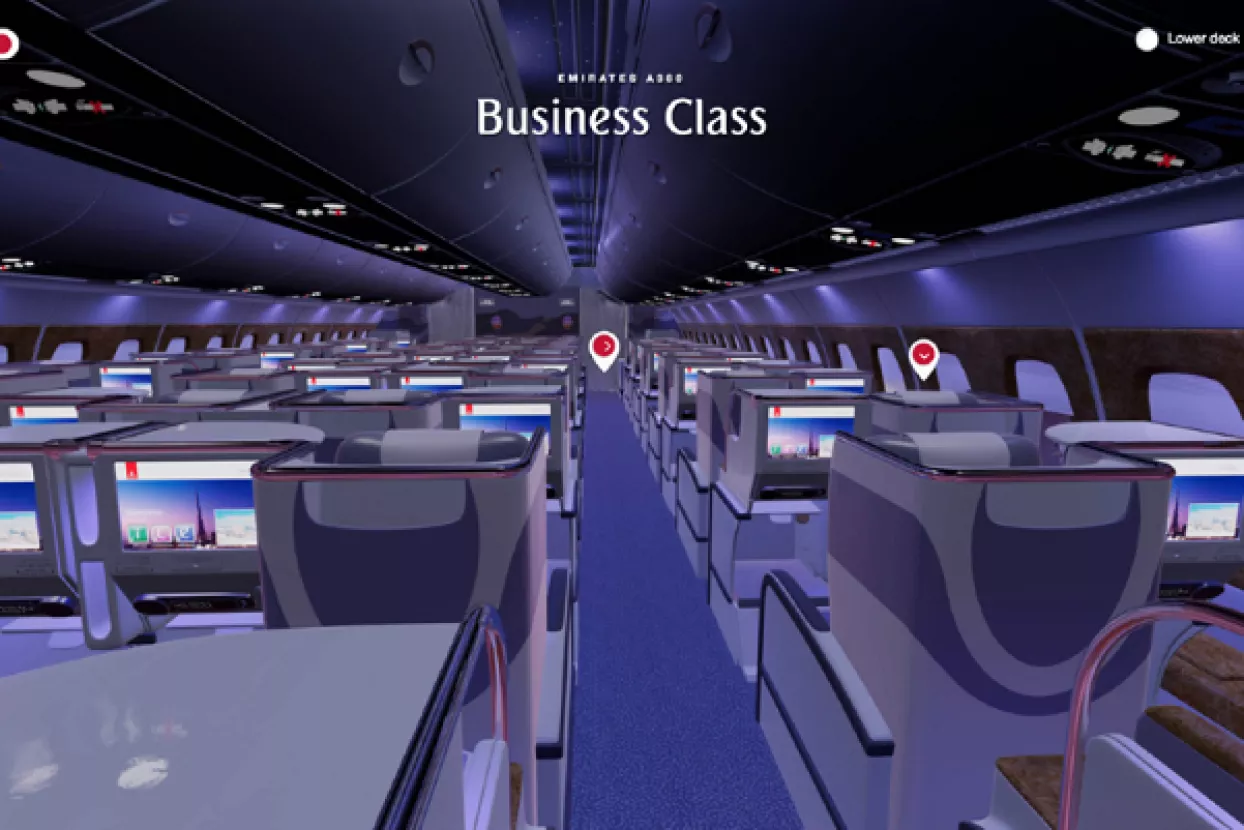 Emirates prva aviokompanija u svijetu koja nudi usluge virtualne stvarnosti