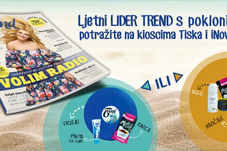 Ljetni Lider trend s darovima čeka vas na kioscima