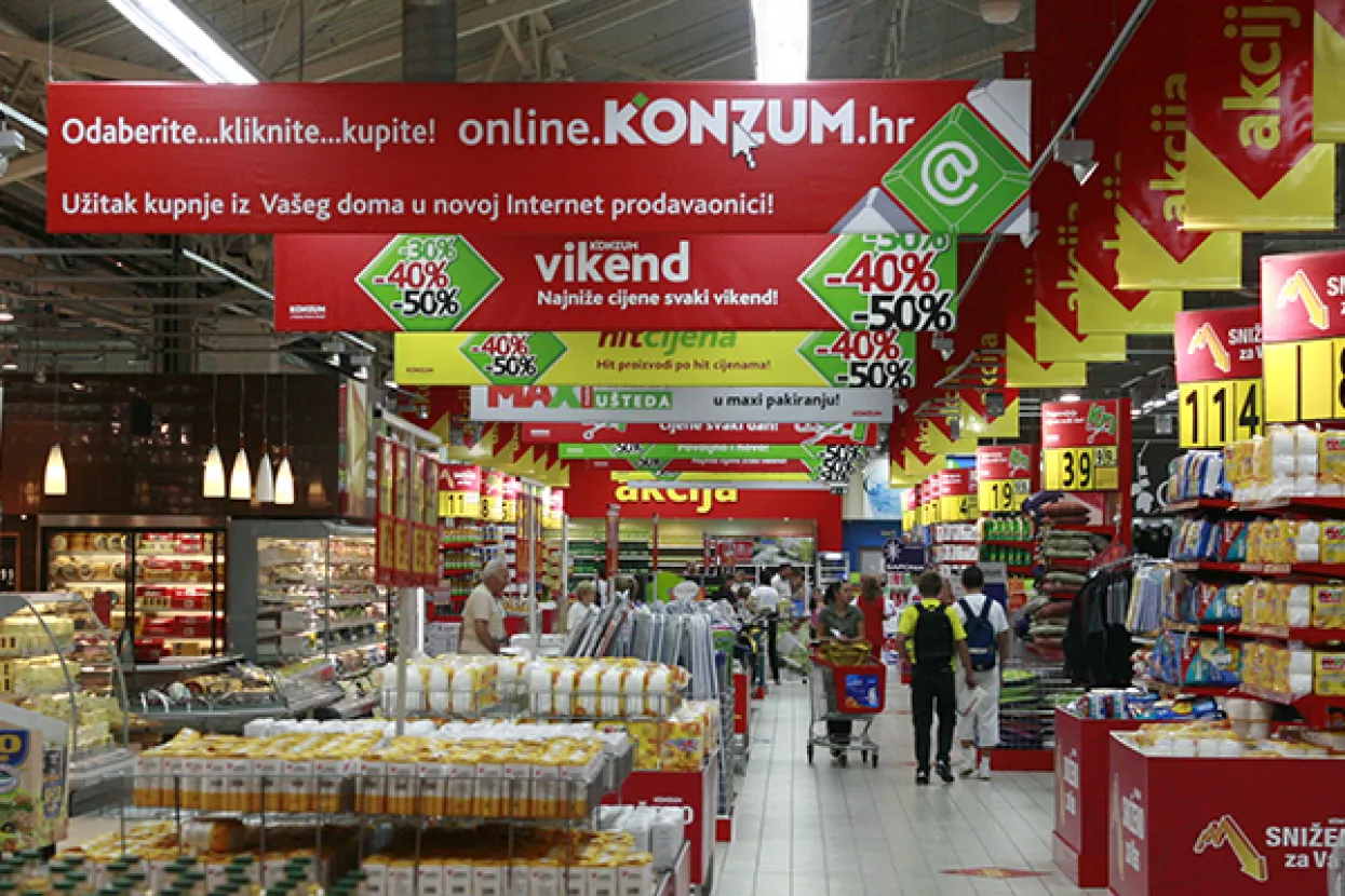 Konzum za vrijeme nogometnog prvenstva ru&scaron;io rekorde prodaje