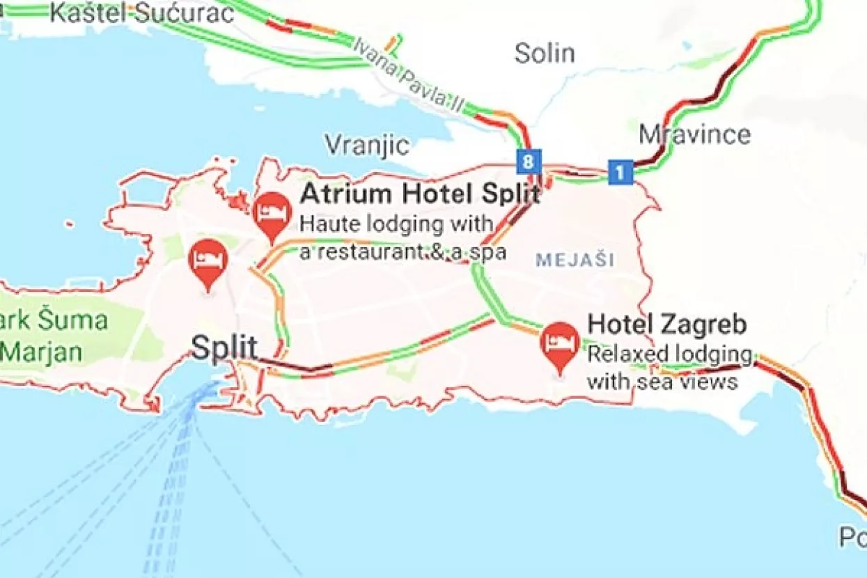 Prometni kolaps: Split, Solin, Makarska i Omi&scaron; u blokadi