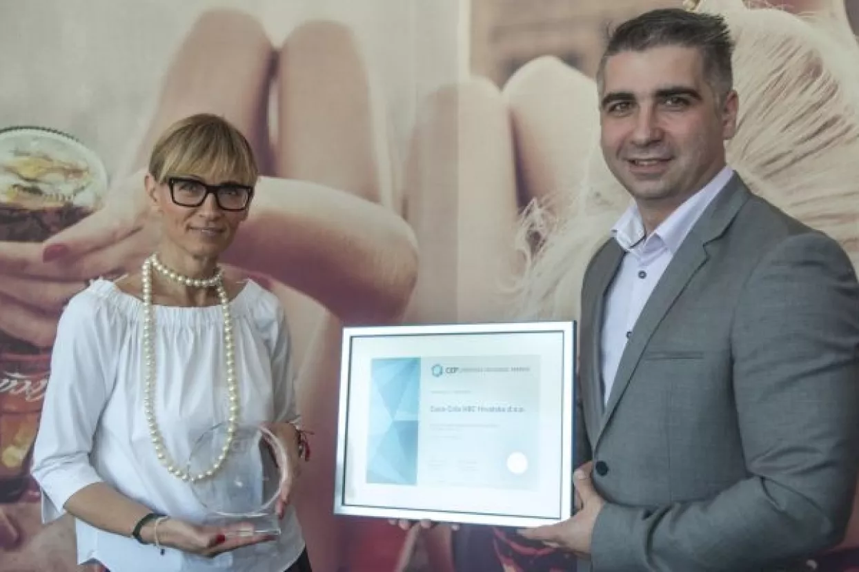 Coca-Cola HBC Hrvatska među pet najboljih poslodavaca partnera