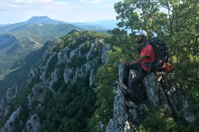 Hrvatski thru-hiker Nikola Horvat zavr&scaron;ava pje&scaron;ačenje od Iloka do Dubrovnika