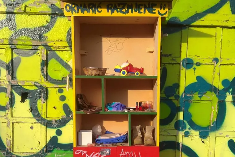 U Atlanti i Zagrebu zaživio Ormarić razmjene