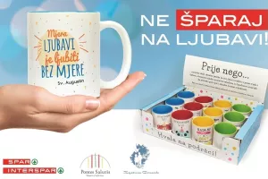 Kupnjom &scaron;alica u Spar trgovinama pomažete mladima Zajednice Cenacolo