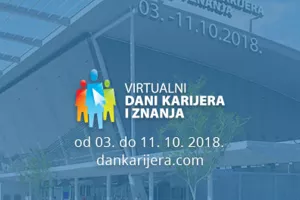 Virtualni sajam karijera i znanja je u tijeku: jo&scaron; imate priliku pronaći poslodavca po svom izboru!
