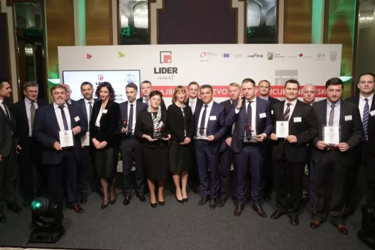 Dodijeljene nagrade Lider invest 2018.