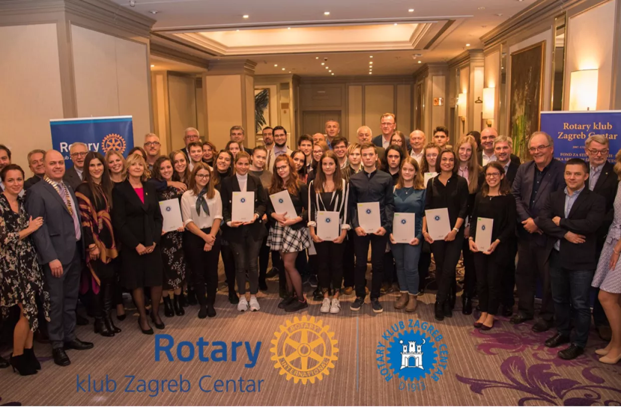 Rotary klub Zagreb Centar dodijelio 27 novih stipendija