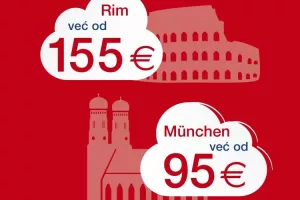 Croatia Airlines nudi povoljne aviokarte za M&uuml;nchen i Rim