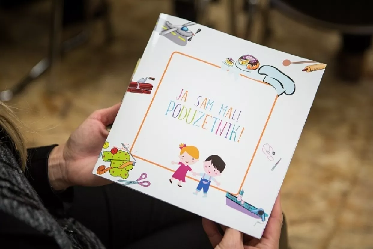 'Ja sam mali poduzetnik', slikovnica koja uči djecu u vrtiću o poduzetni&scaron;tvu