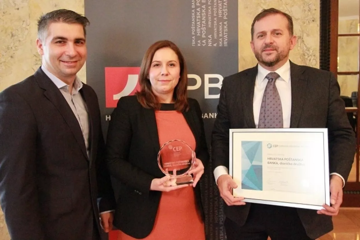 Hrvatskoj po&scaron;tanskoj banci titula Poslodavac Partner