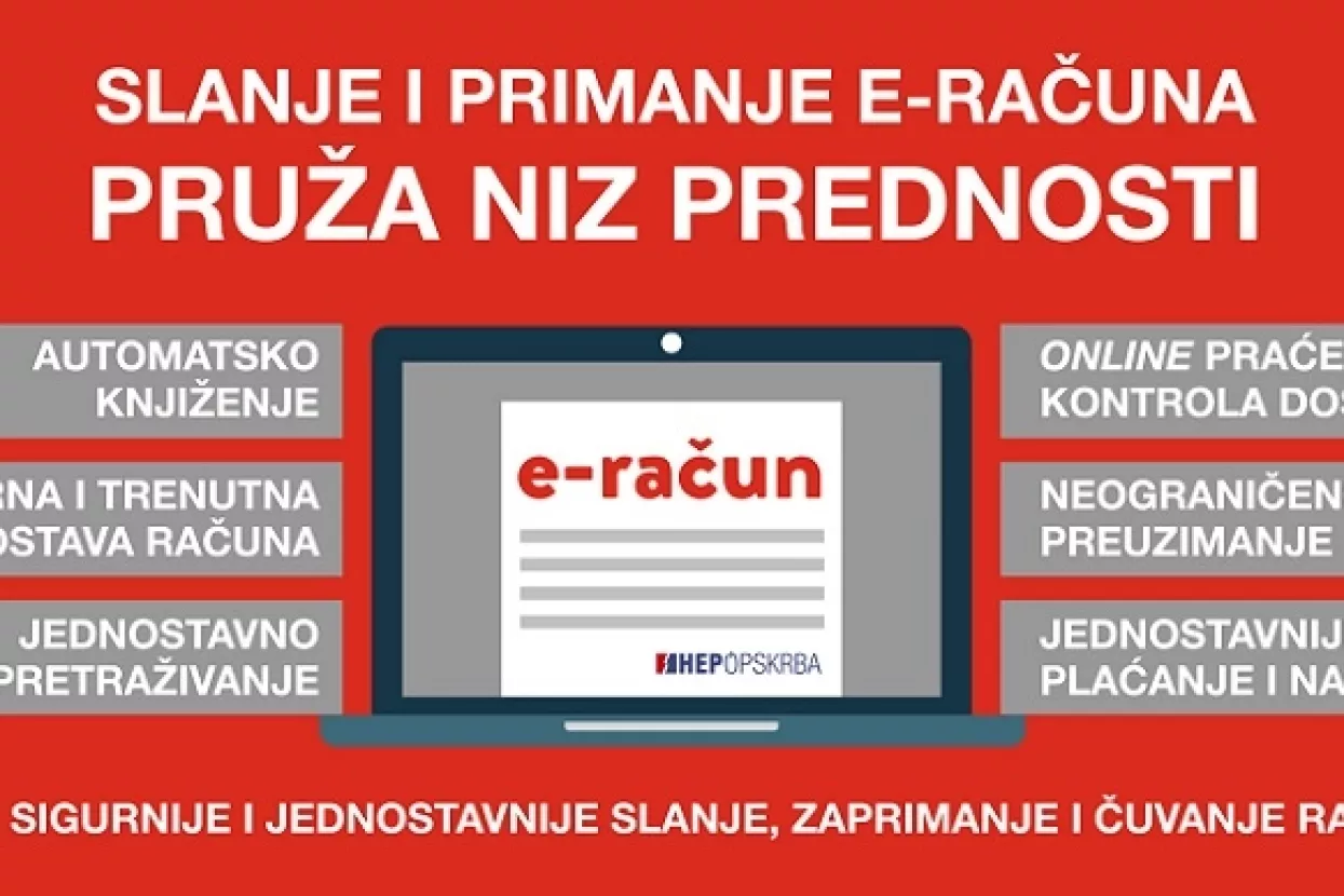 HEP Opskrba uspje&scaron;no uvela e-račun za poduzetnike