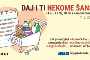Daj i ti nekome &scaron;ansu: Donirajte zdrave namirnice oboljelima od malignih bolesti