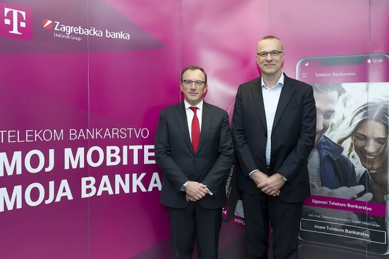Hrvatski Telekom i Zagrebačka banka pokreću novu uslugu - Telekom Bankarstvo