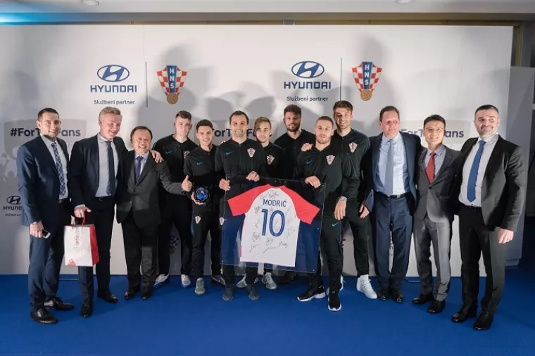 Vatreni otvorili novi Hyundai centar u Zagrebu