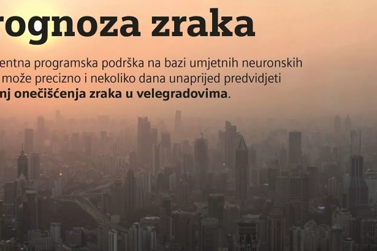 Hi!Tech: Umjetne neuronske mreže mjere stupanj oneči&scaron;ćenja zraka u velegradovima