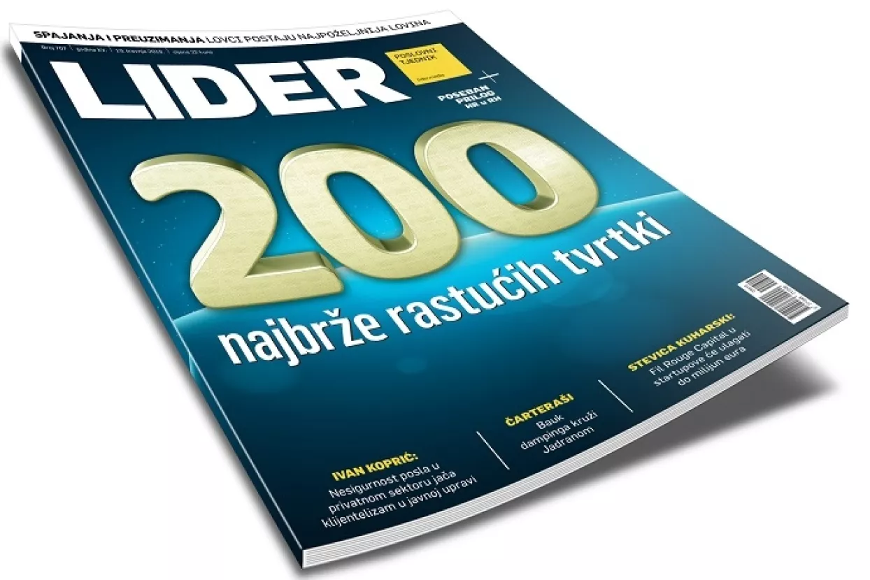 U novom Lideru: Doznajte kojih 200 tvrtki u posljednjih pet godina najbrže raste