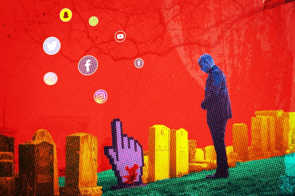 Vi&scaron;e mrtvih nego živih na Facebooku za pedeset godina