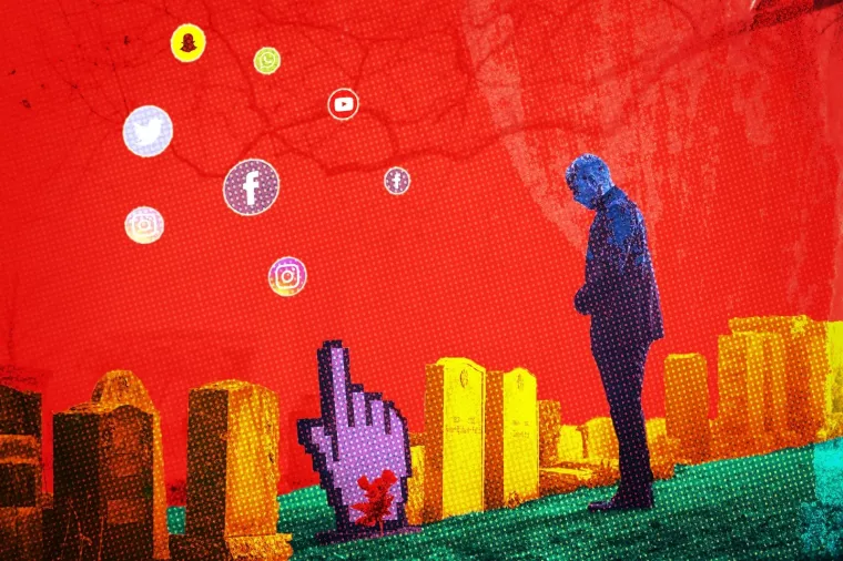 Vi&scaron;e mrtvih nego živih na Facebooku za pedeset godina