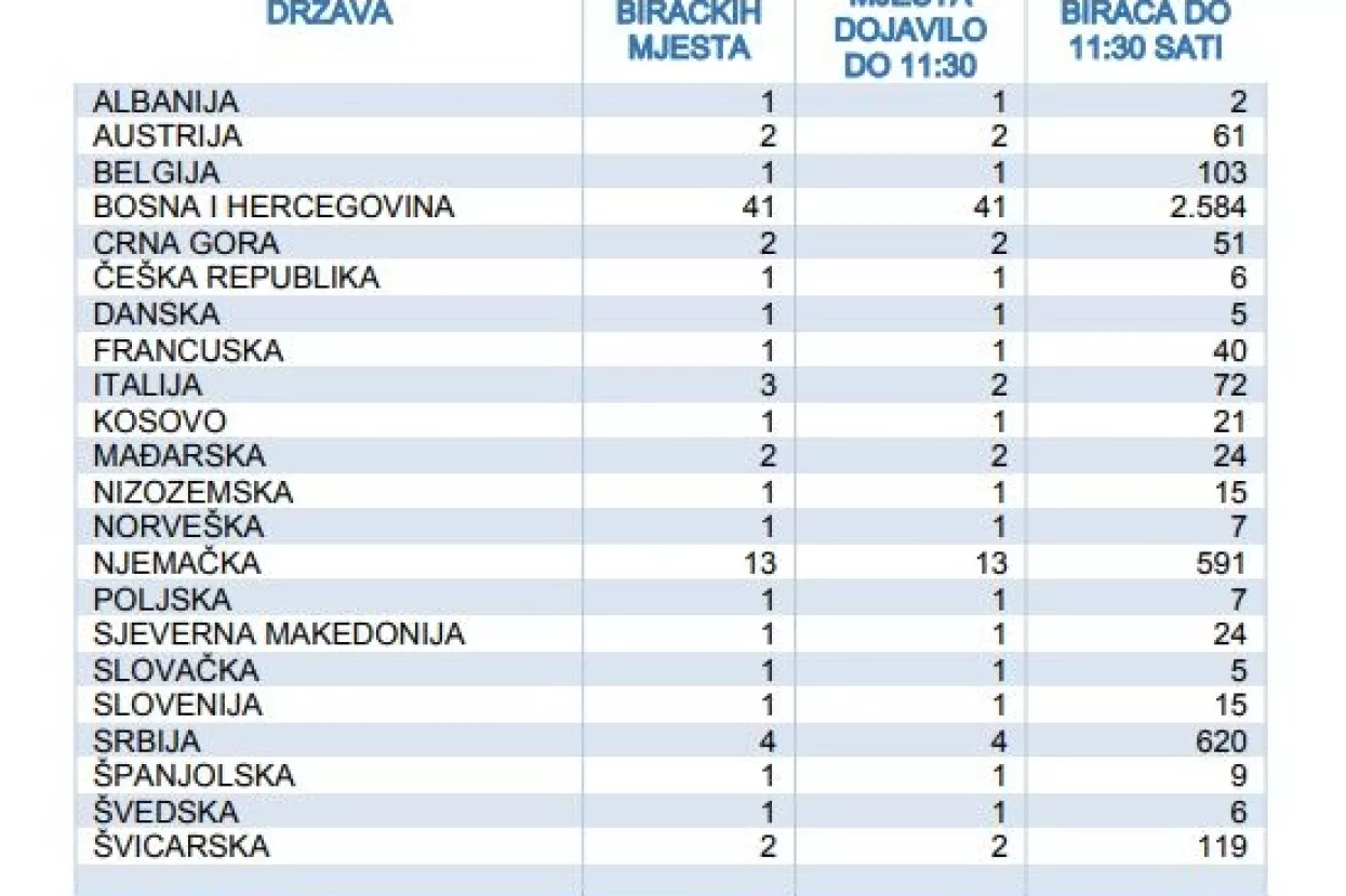 EU izbori: Odaziv birača 21,31 posto, izborna &scaron;utnja kr&scaron;i se na dru&scaron;tvenim mrežama