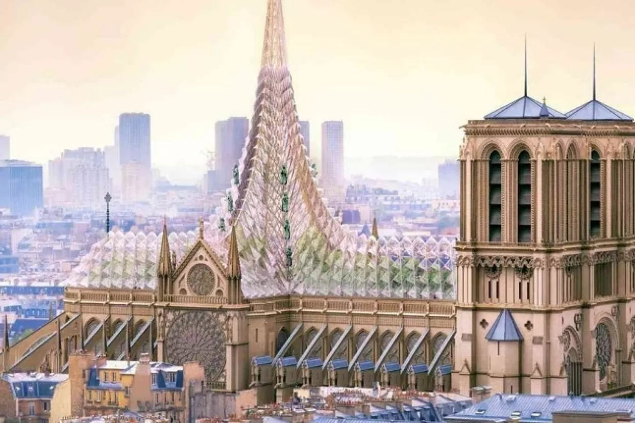 Bazen na krovu jedan je od ludih prijedloga obnove Notre Dame, doznajte koji su ostali