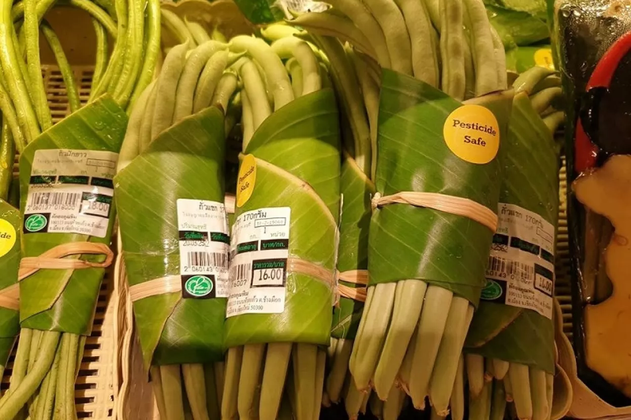 Trgovine u Aziji zamijenile su plastične vrećice li&scaron;ćem banane