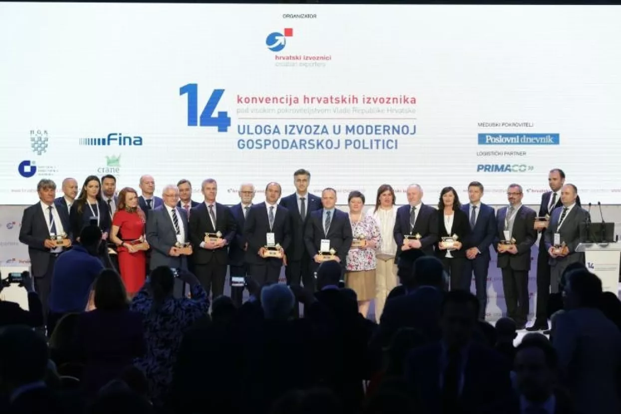 FOTO Dodijeljen Zlatni ključ: Pogledajte tko su uz AD Plastik najbolji hrvatski izvoznici