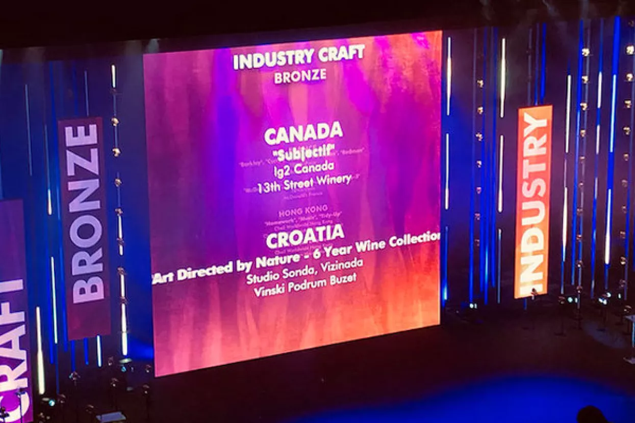 Klimatske karakteristike berbe na Piquentumovim etiketama donijele Sondi brončanog lava na Cannes Lionsu