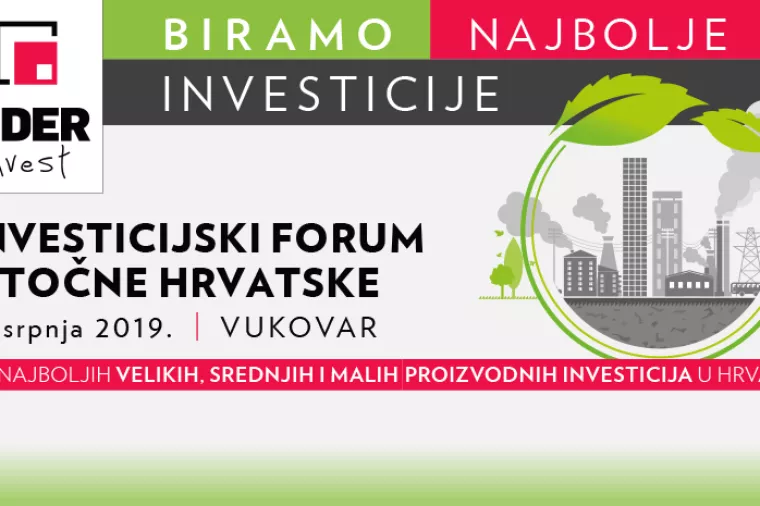 Kako istok Hrvatske učiniti privlačnijim za investitore? Saznajte na Lider investu u Vukovaru