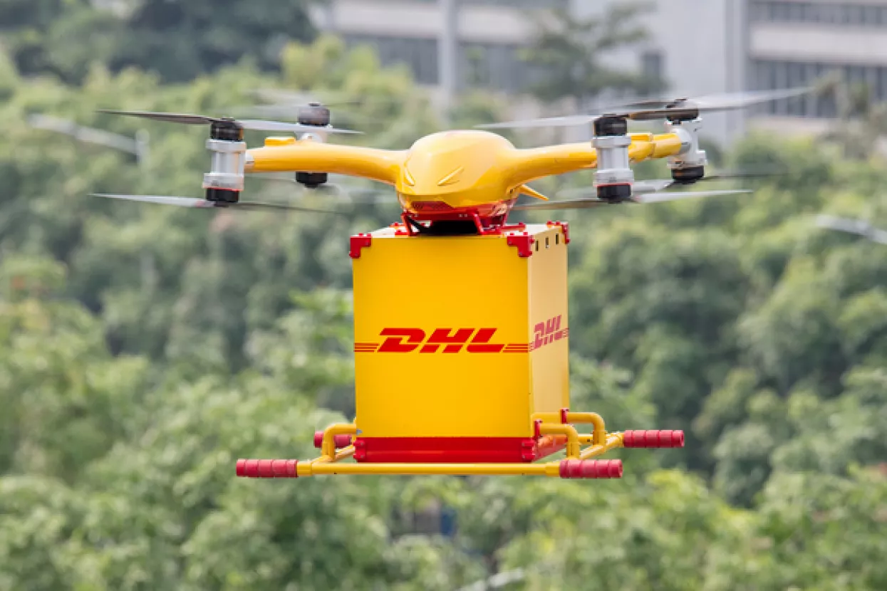 DHL Express u Kini uveo automatiziranu i inteligentnu isporuku pomoću pametnih dronova