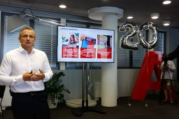 A1 Hrvatska povodom 20 godina poslovanja najavljuje ulaganja od 500 milijuna eura u 5G i optiku