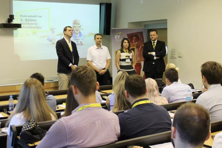 EY Ljetna porezna akademija: početna točka karijere svim studentima polaznicima
