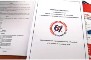 Vjerodostojnost potpisa za '67 je previ&scaron;e' provjeravat će Ministarstvo uprave, MUP i DZS
