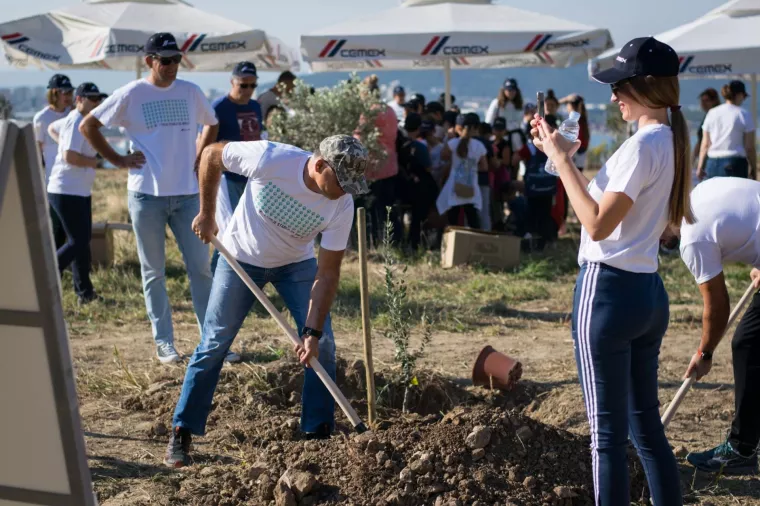 CEMEX sudjelovao u akciji po&scaron;umljavanja Kozjaka i sadnji 900 sadnica