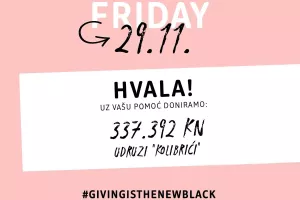 Uz podr&scaron;ku kupaca dm osigurao 337.392 kuna za vitalno ugroženu djecu iz Udruge Kolibrići