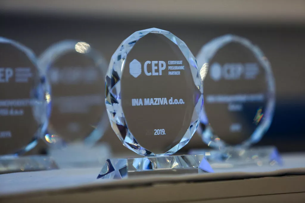 Sedam dru&scaron;tava INA Grupe nagrađeno certifikatom Poslodavac Partner &nbsp;