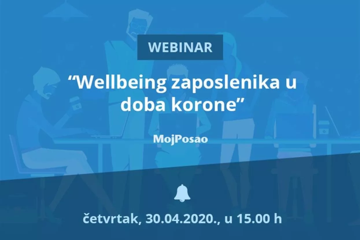 Sudjelujte na webinaru: Wellbeing zaposlenika u doba korone
&nbsp;