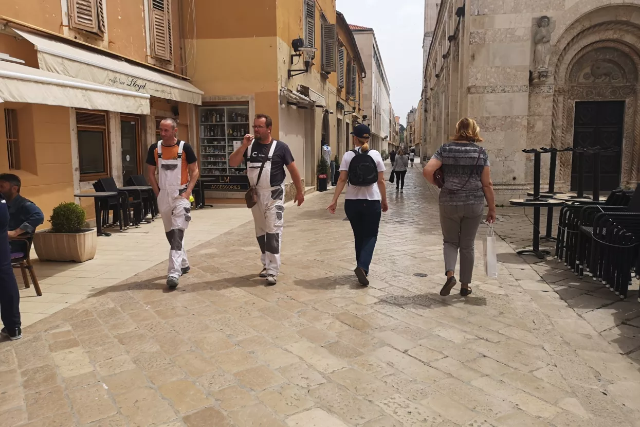 Zadar ovih dana: Realno optimistično ove sezone bit će 60 posto manje gostiju