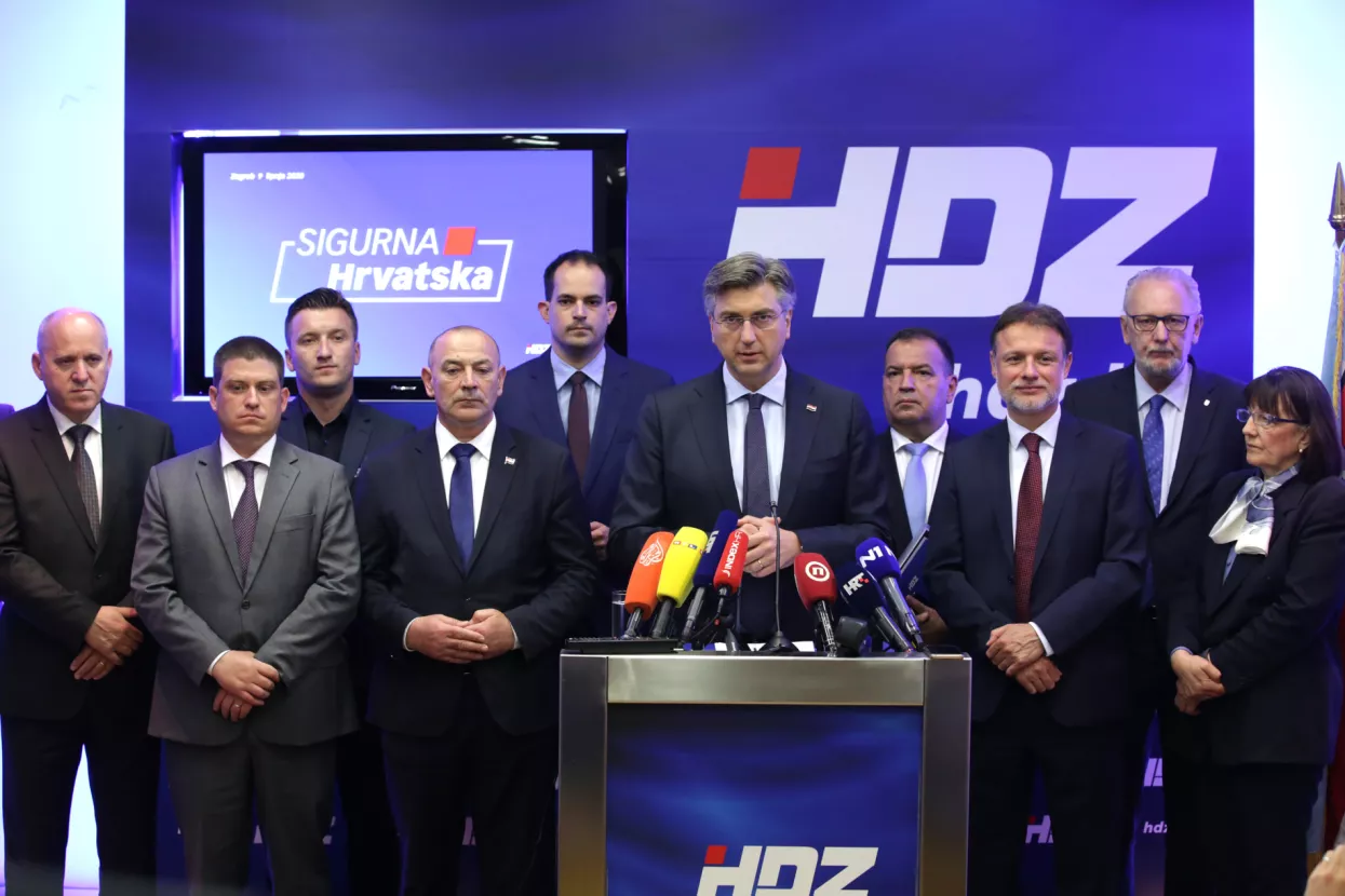 HDZ-ov program "Sigurna Hrvatska" - veće plaće, manje ministarstava