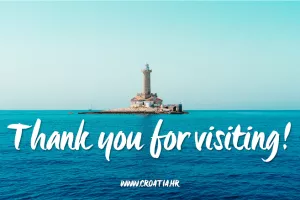 Kampanjom 'Thank you' HTZ zahvaljuje stranim turistima na dolasku u Hrvatsku