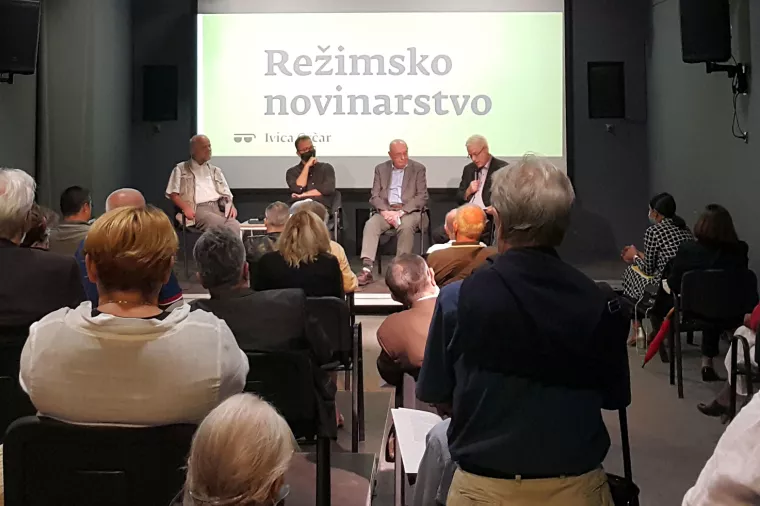 Predstavljena knjiga 'Režimsko novinarstvo' Ivice Grčara