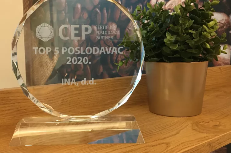 Ina prva na listi TOP 5 poslodavaca partnera
