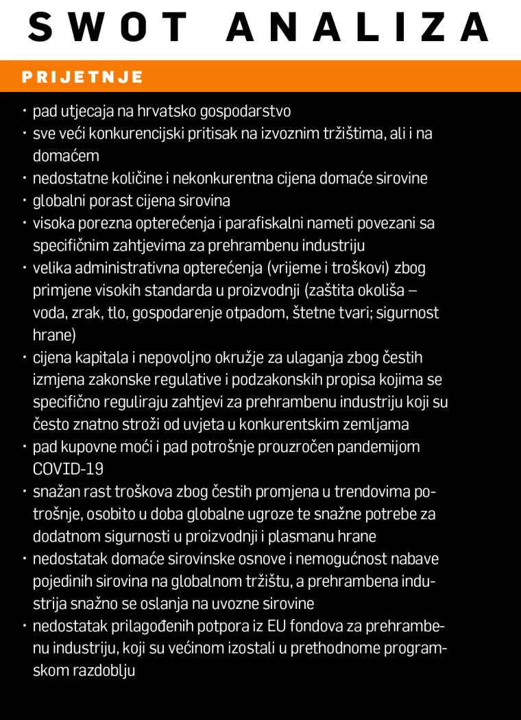 [Hrvatski SWOT] Zvjezdana Blažić: I prehrambene tvrtke bi mogle dobivati potpore do 800.000 eura kad bi Hrvatska imala programe poticaja